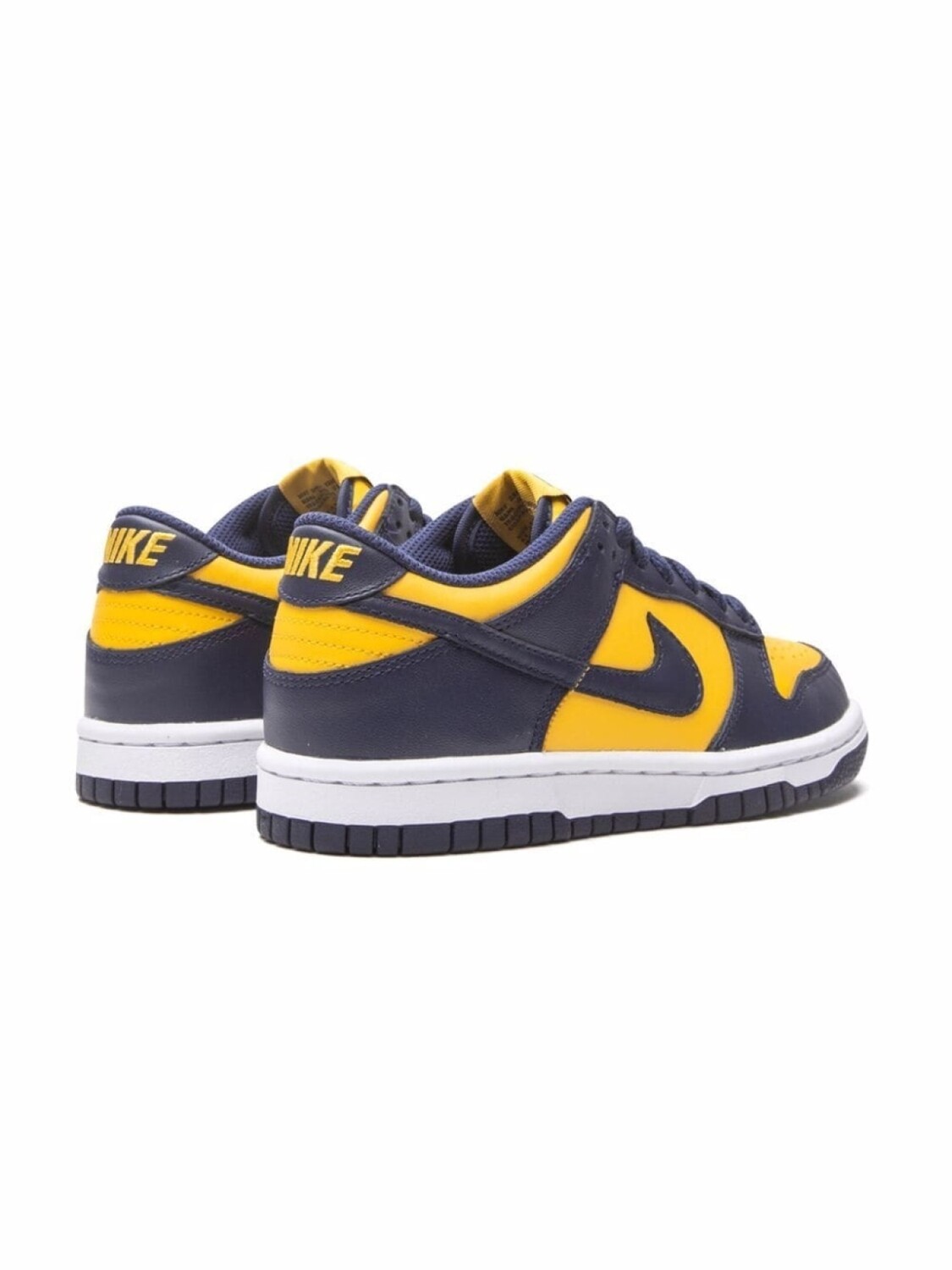 Nike Kids кроссовки Dunk Low Michigan 2021, оранжевый — фото 3