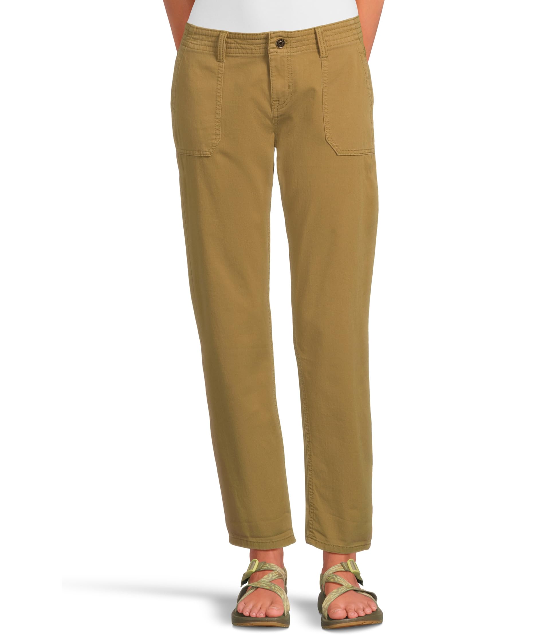 

Брюки Prana Sancho Boyfriend Pants, цвет Retro Olive