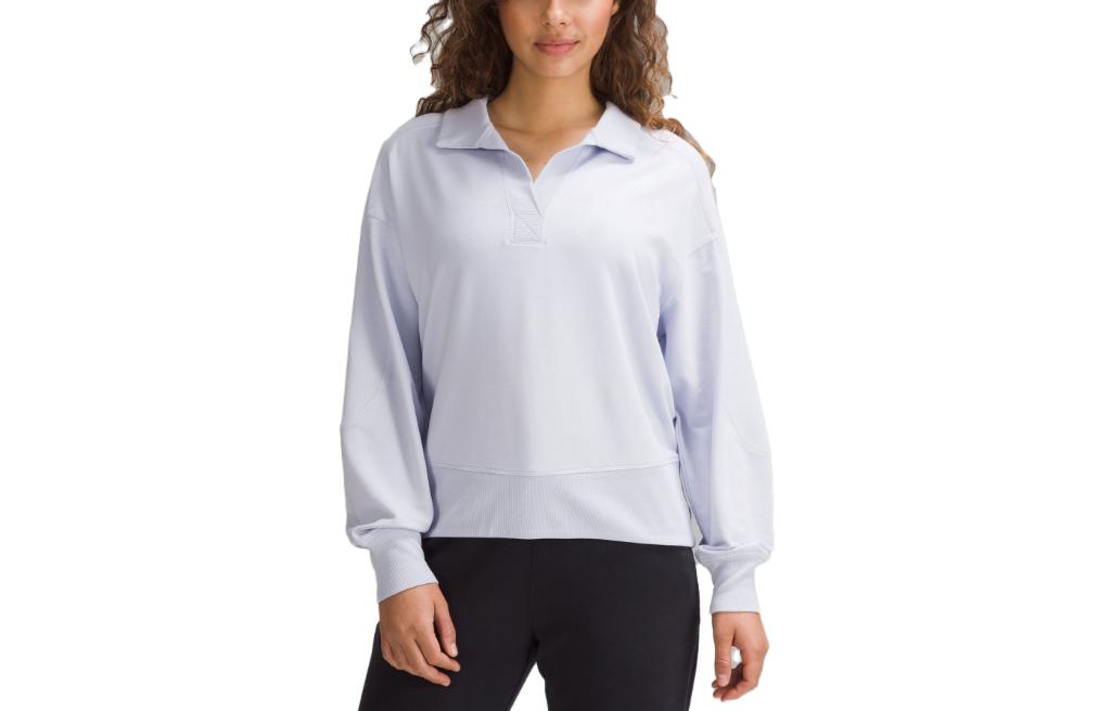

Футболка поло женская Bliss Blue Lululemon