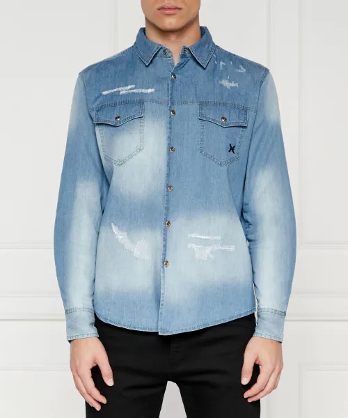 

Джинсовая рубашка Nikia Regular fit Richmond X, синий