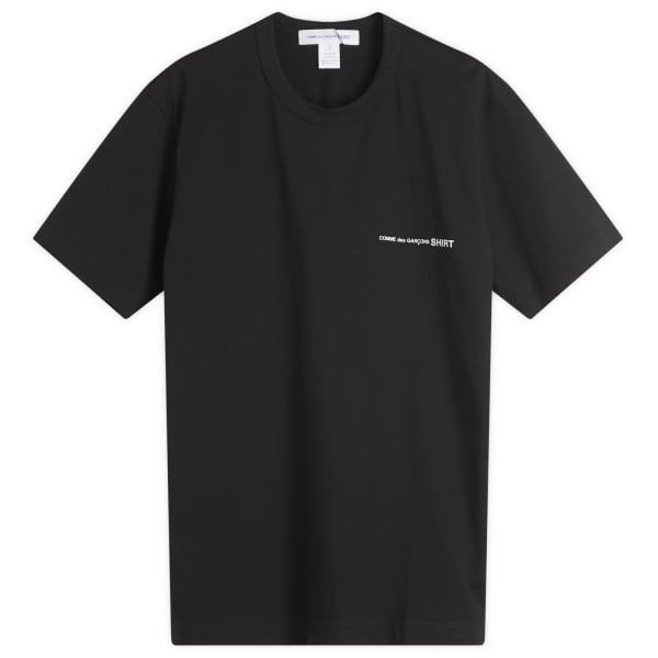

Футболка с маленьким логотипом Comme Des Garçons Shirt, черный