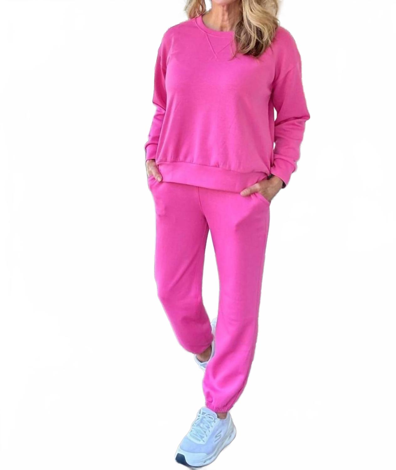 

Дорожный набор «Малибу» в ярко-розовом цвете Dear Scarlett, розовый