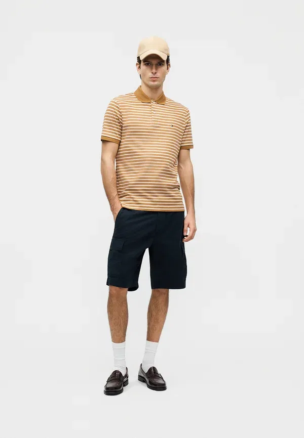 Поло Tommy Hilfiger Seasonal core essentials, сахара/слоновая кость — фото 2