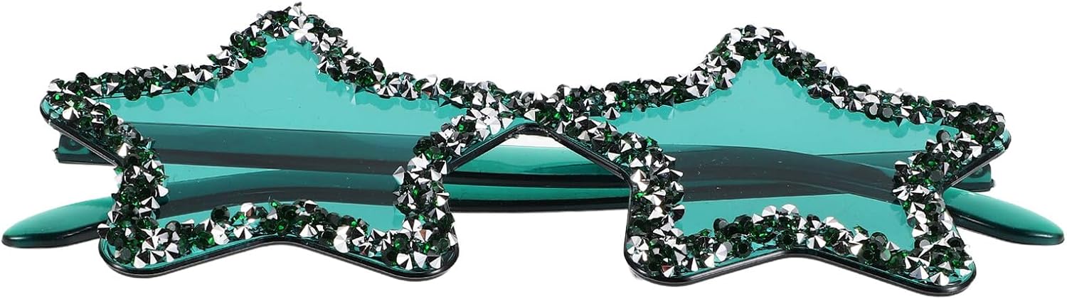 

Солнцезащитные очки Baluue Rimless Star с отделкой стразами, выполненные в конфетных тонах и вдохновленные морской тематикой. Стильные очки для фотосессий, идеально подходящие как для женщин, так и для мужчин, Light Green