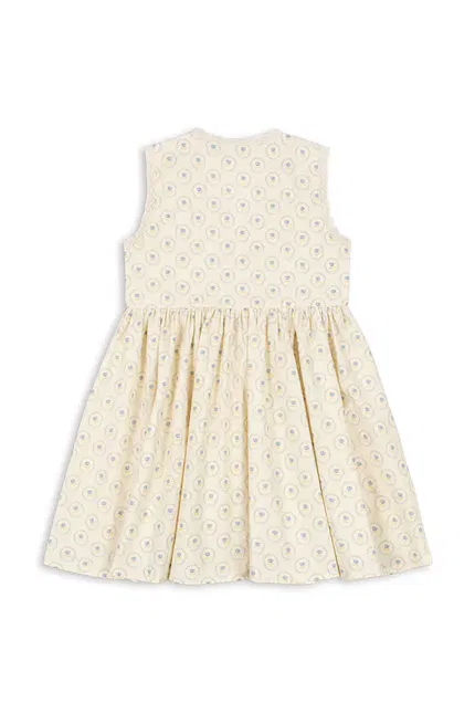 Платье с кружевом Coeur Lace Dress Konges Sløjd, бежевый — фото 3