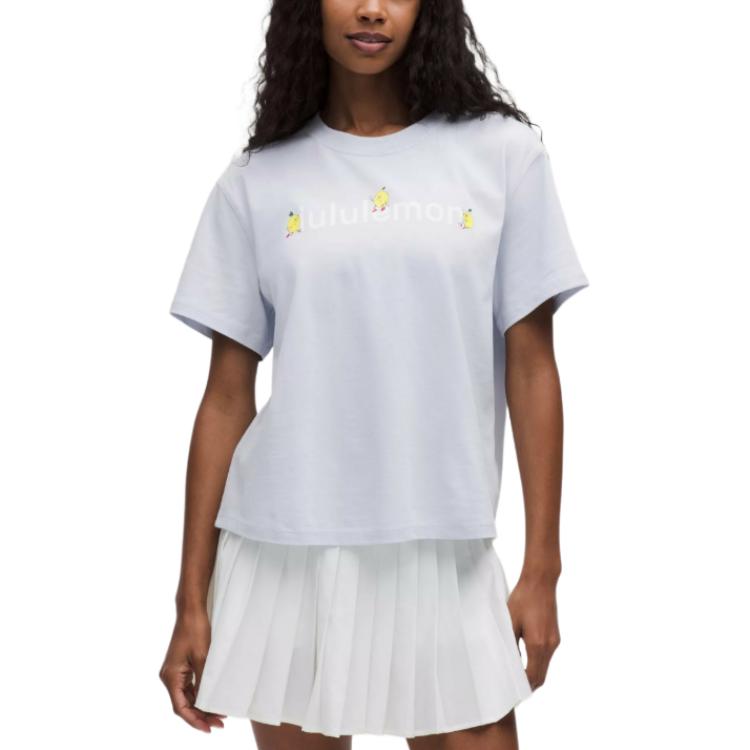 

Футболка свободного кроя женская Lululemon, синий