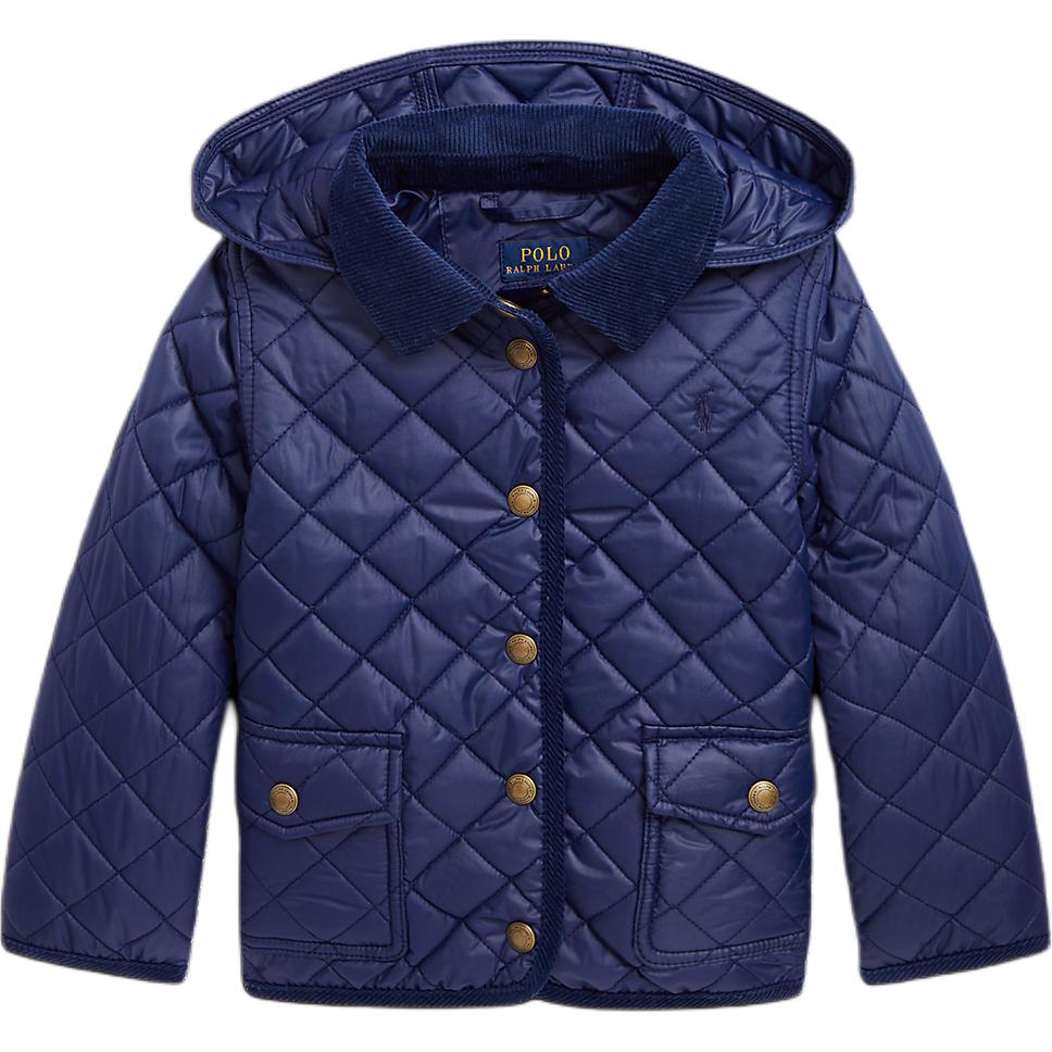Polo Ralph Lauren Детская куртка и пальто, темно-синего цвета — фото 3