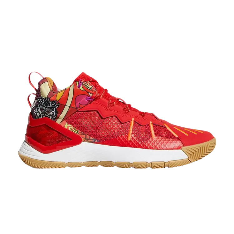 

Кроссовки Adidas D Rose Son of Chi, красный