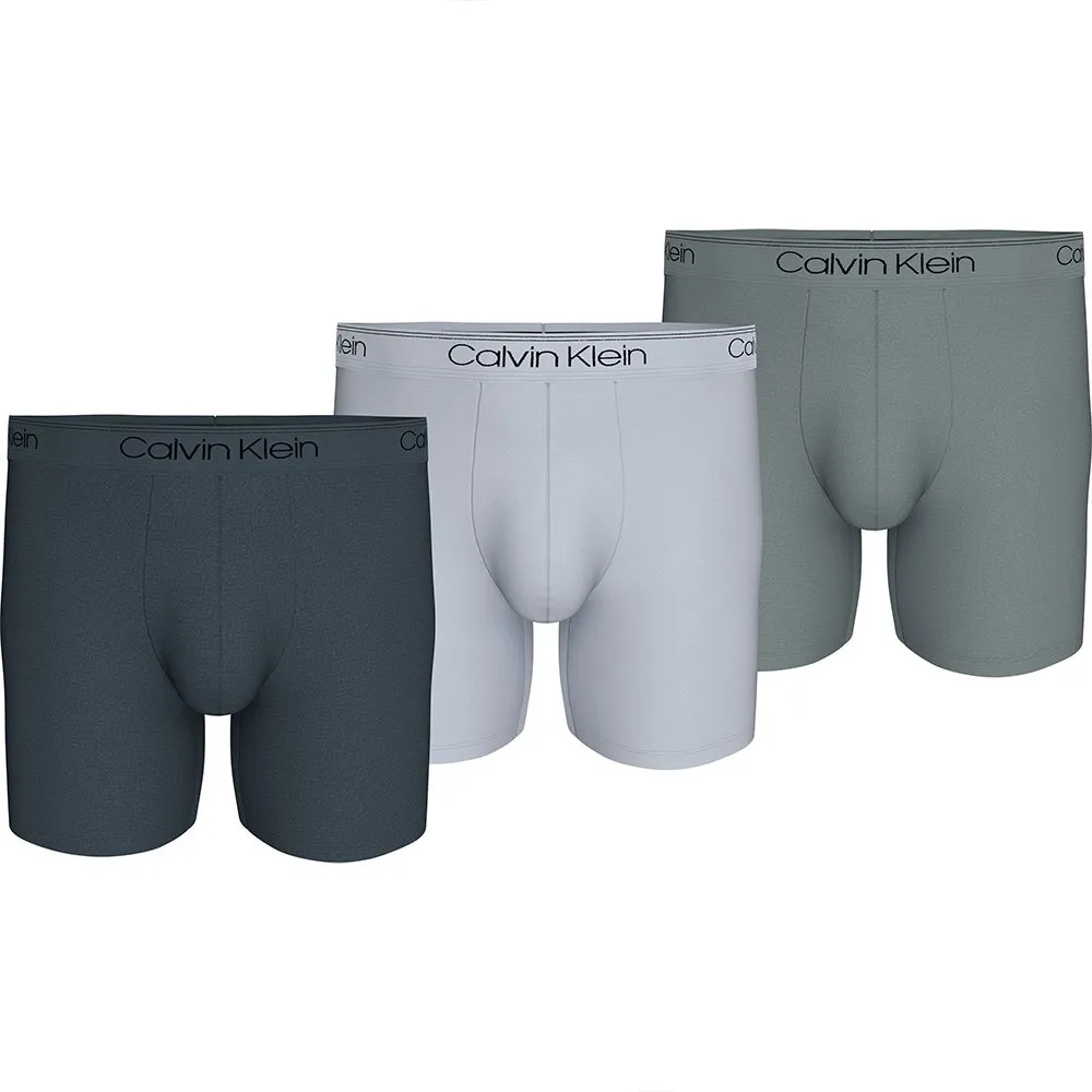 

Трусы-боксеры Calvin Klein 000NB2570A 3 units, белый/серый