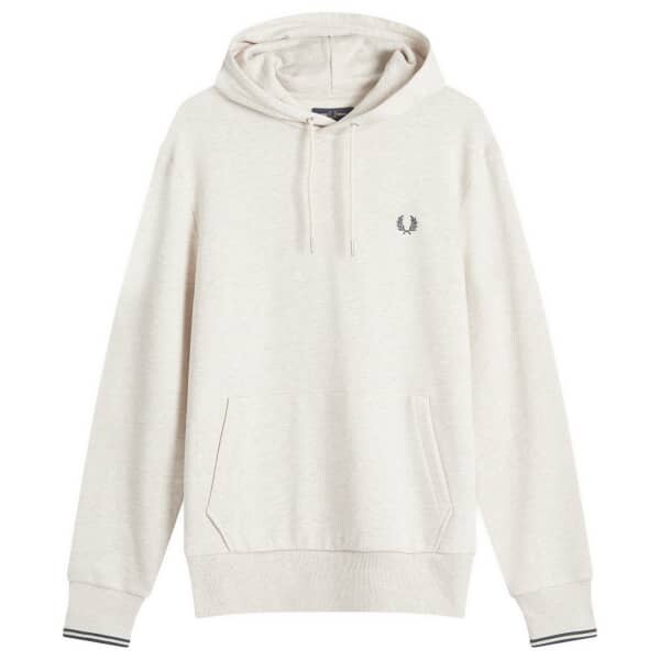 

Толстовка с капюшоном с заостренным кончиком Fred Perry, серый
