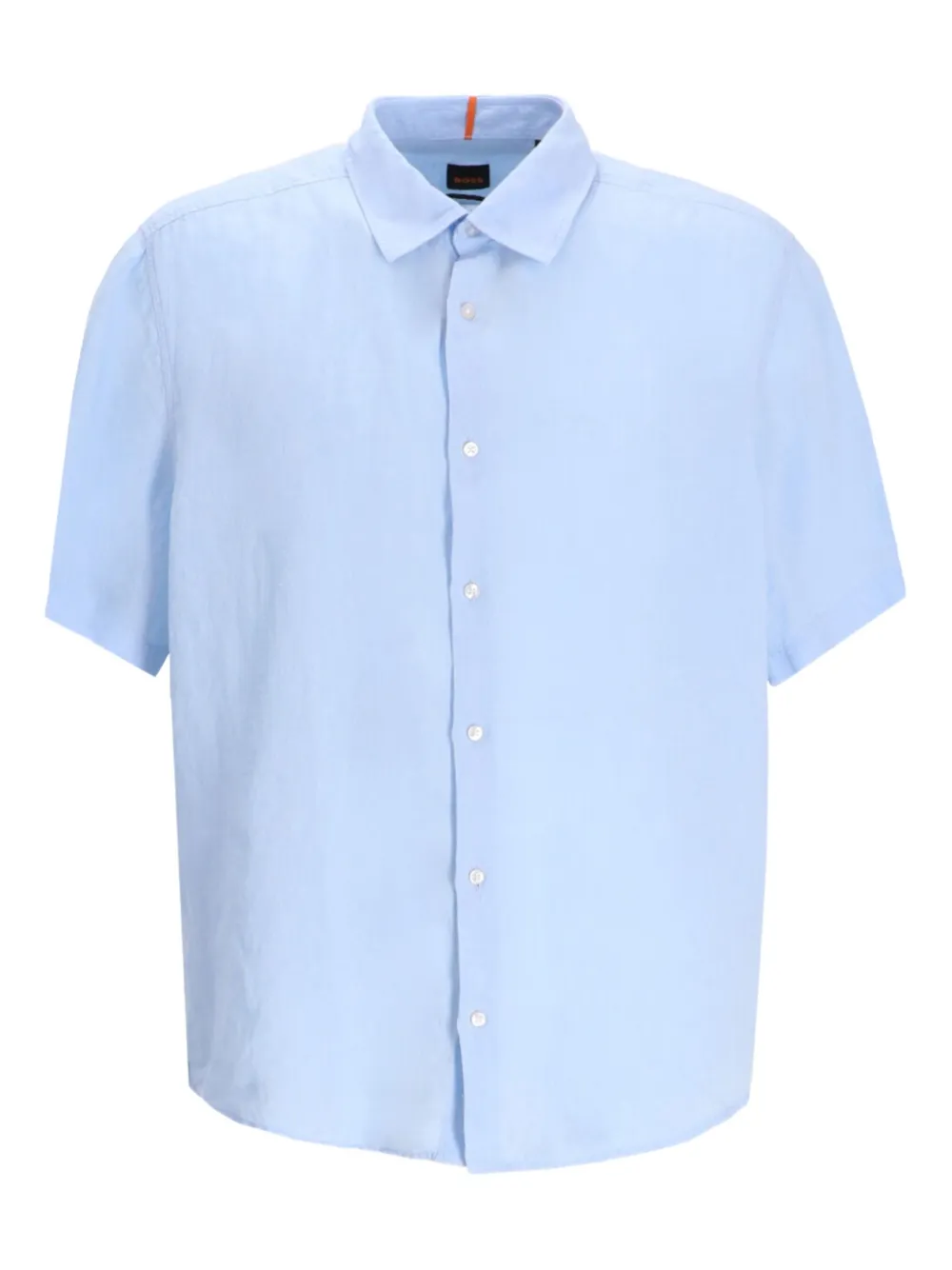 

Льняная рубашка BOSS, синий