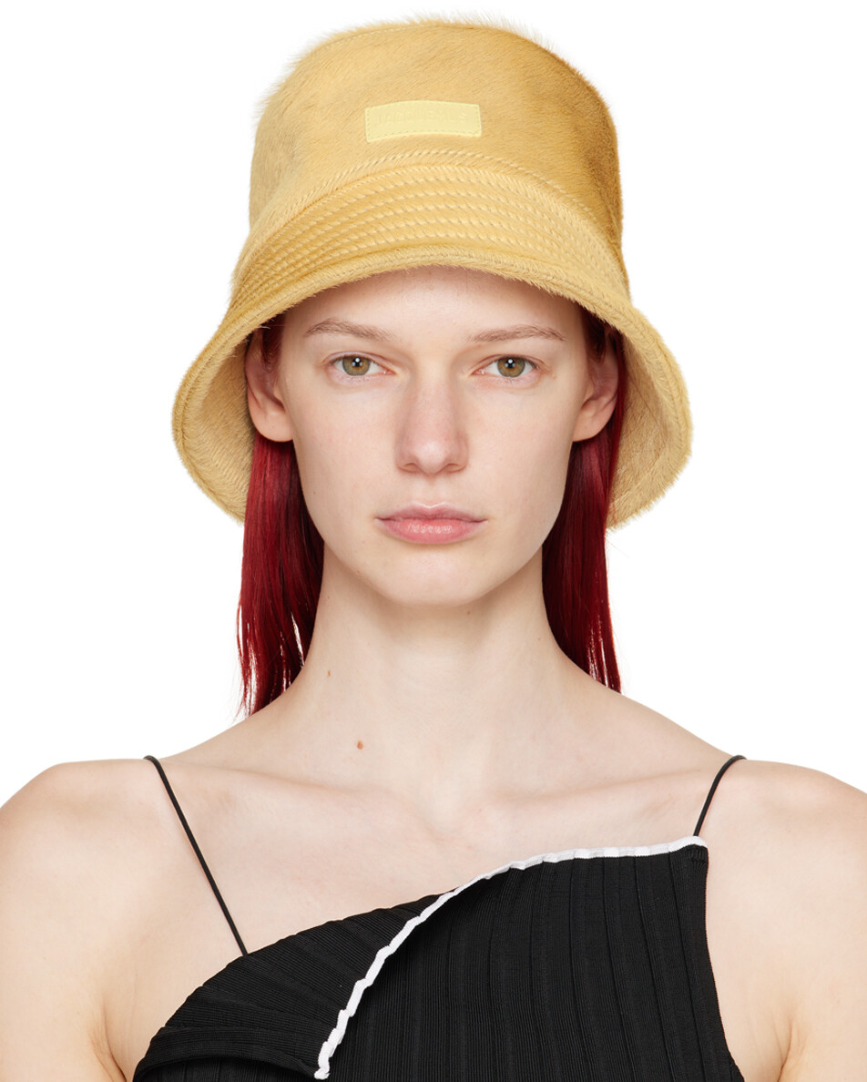 

Бежевая панама Les Sculptures 'Le bob Sperone' JACQUEMUS