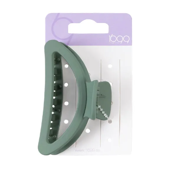 

Зажим для волос Curva 9Cm 1699, цвет verde oscuro