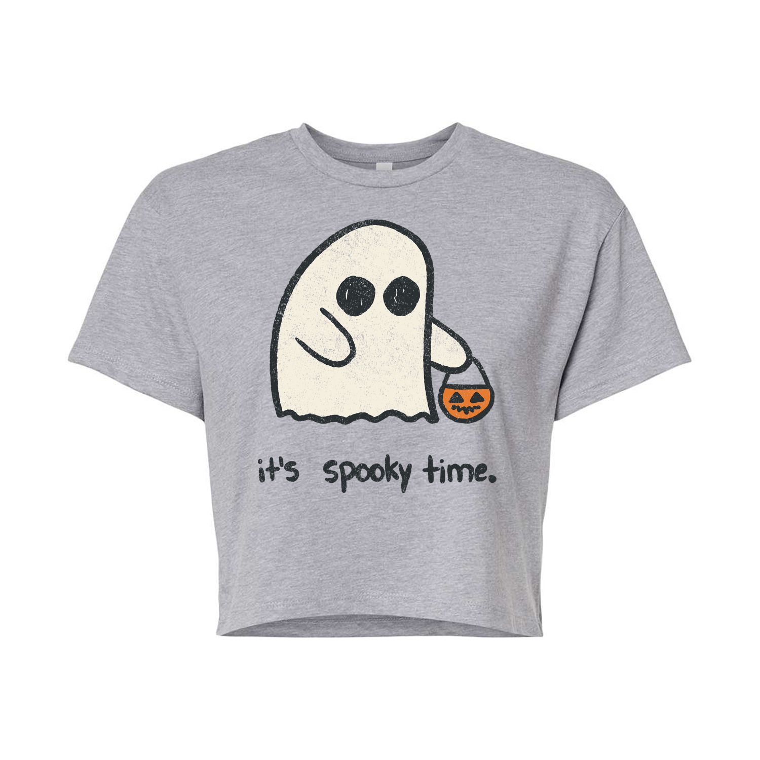 

Укороченная футболка для юниоров It Spooky Time Licensed Character, серый