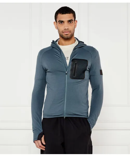

Толстовка Slim fit Ea7, синий