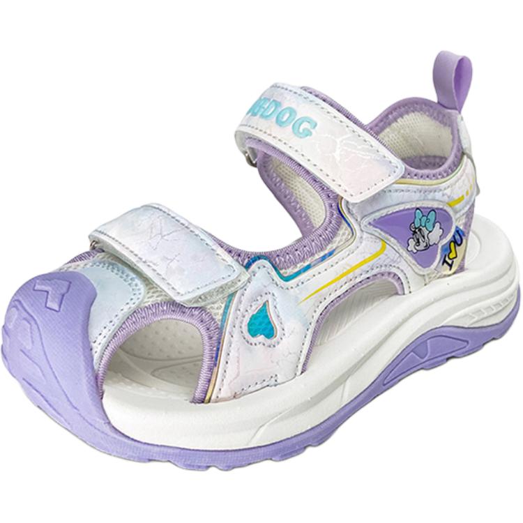 

Детские сандалии с низким дышащим противоскользящим верхом BOBDOG, фиолетовый