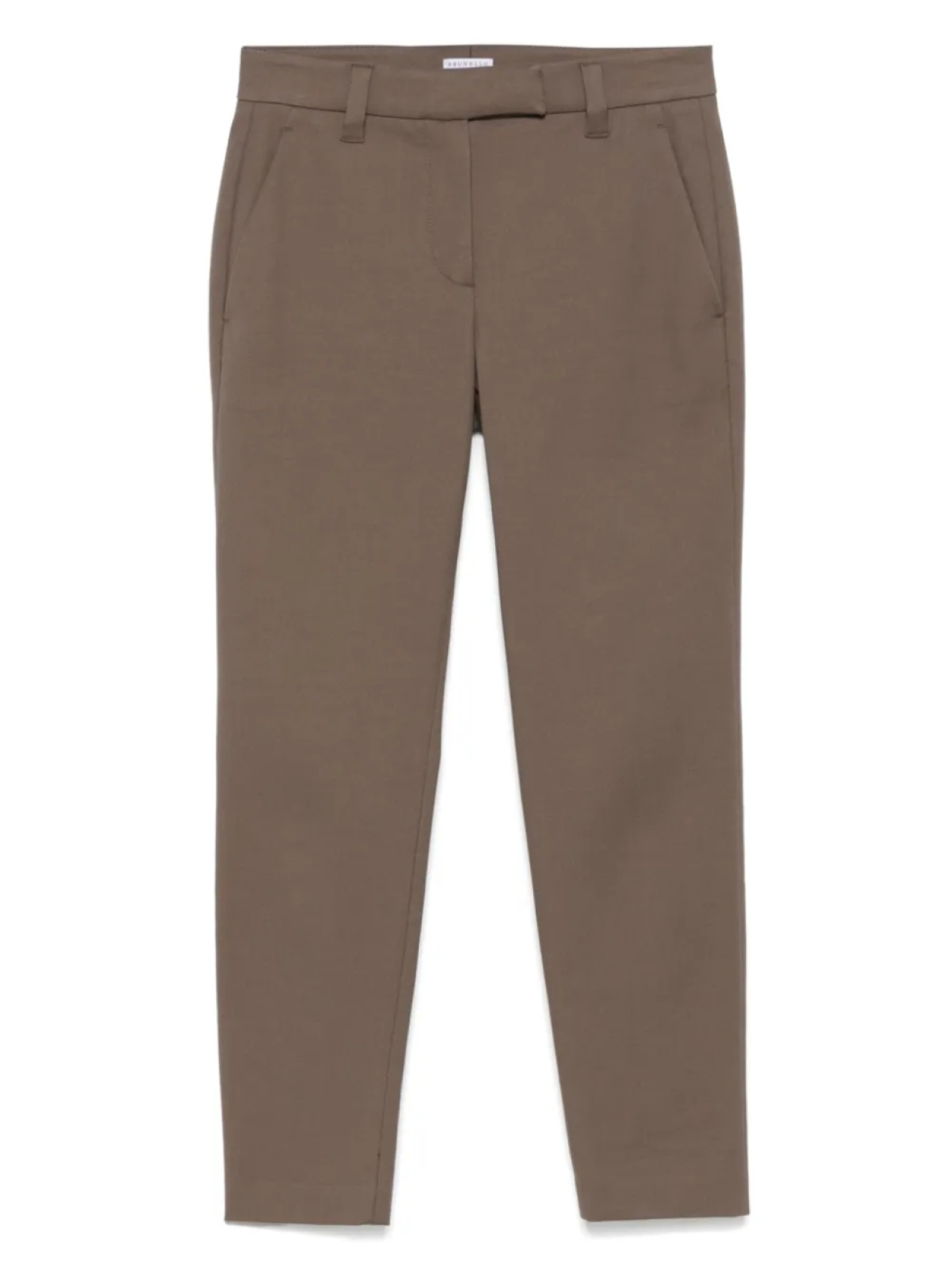 

Узкие брюки Brunello Cucinelli, зеленый