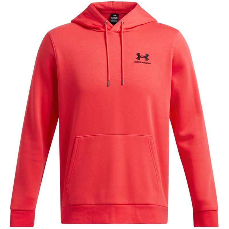 

Толстовка с капюшоном UA Essential Fleece Hoodie Under Armour, красный