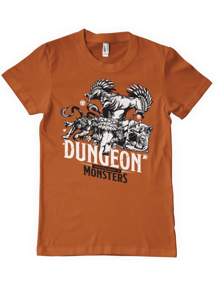 

Футболка D&D Dungeon Monsters T-Shirt оранжевого цвета Dungeons And Dragons, Оранжевый, Футболка D&D Dungeon Monsters T-Shirt оранжевого цвета Dungeons And Dragons