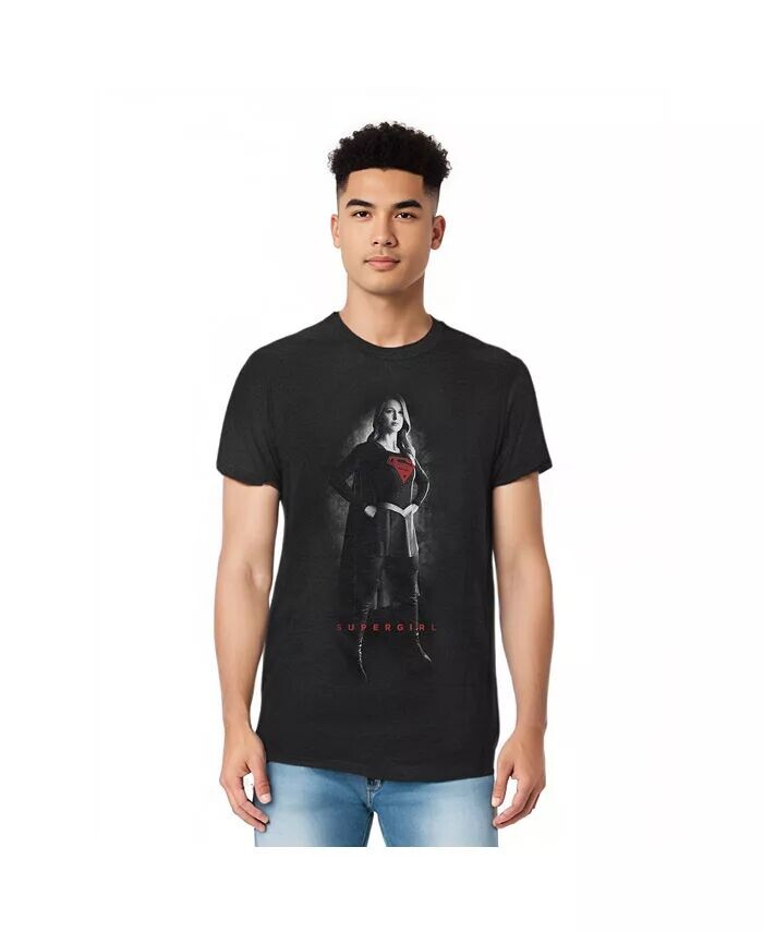 

Мужская футболка Noir Adult Heather Supergirl, черный