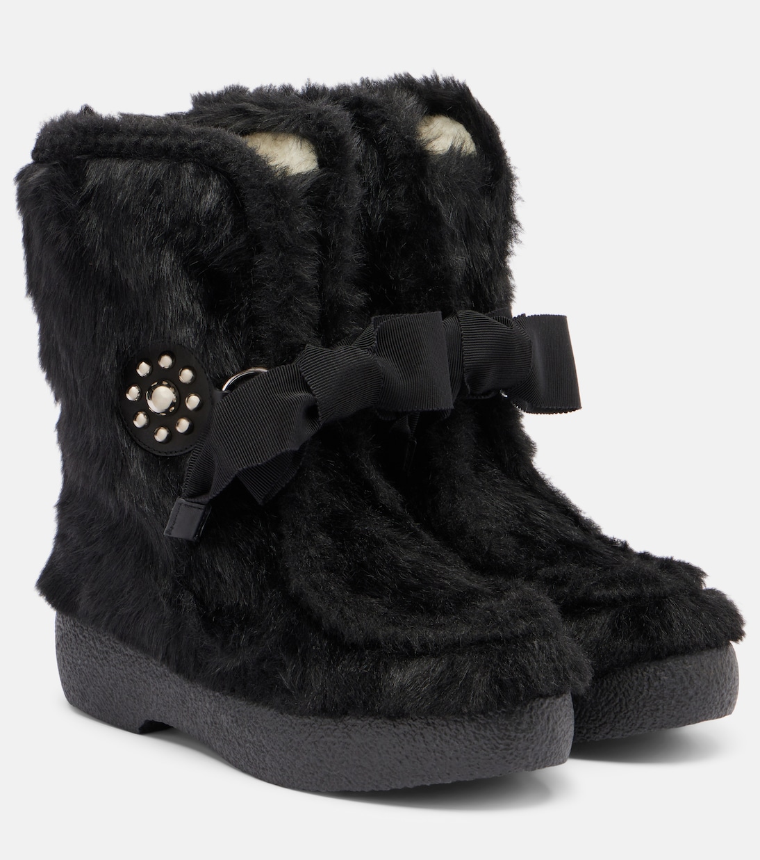 Снежные ботильоны Valentino Garavani, Nero
