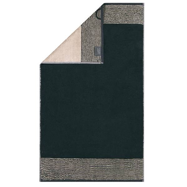 

Гостевое полотенце Cawö Luxury Home Two-Tone 1er Pack, 50x10x30 см, черный