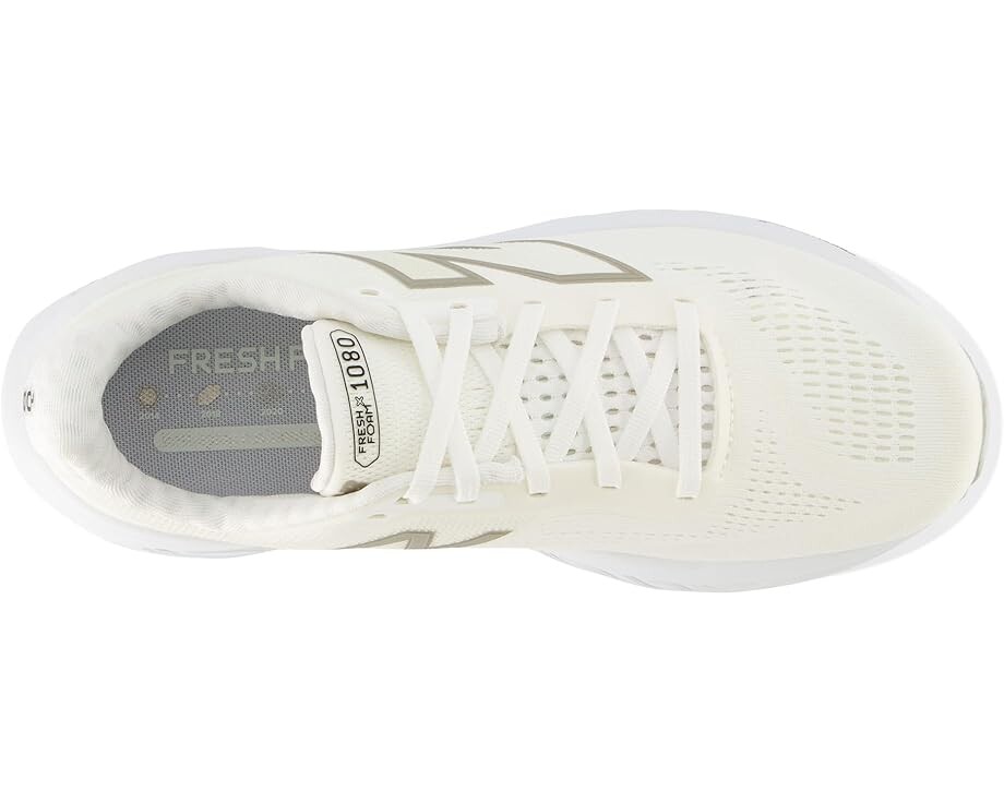 Кроссовки New Balance Fresh Foam X 1080v14, цвет White/Light Gold Metallic — фото 2