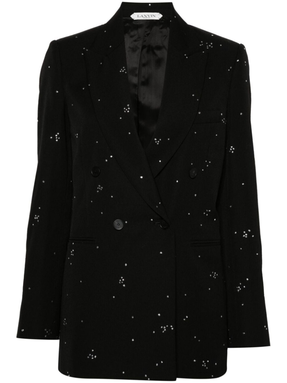 

Lanvin пиджак с кристаллами, черный