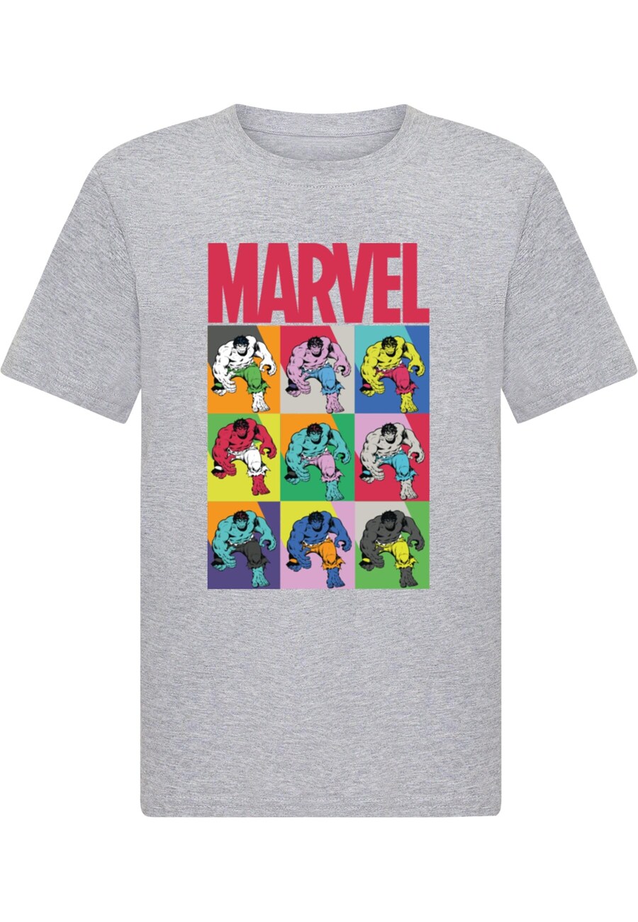 

Рубашка ABSOLUTE CULT Marvel - Hulk Pop Art, пятнистый серый