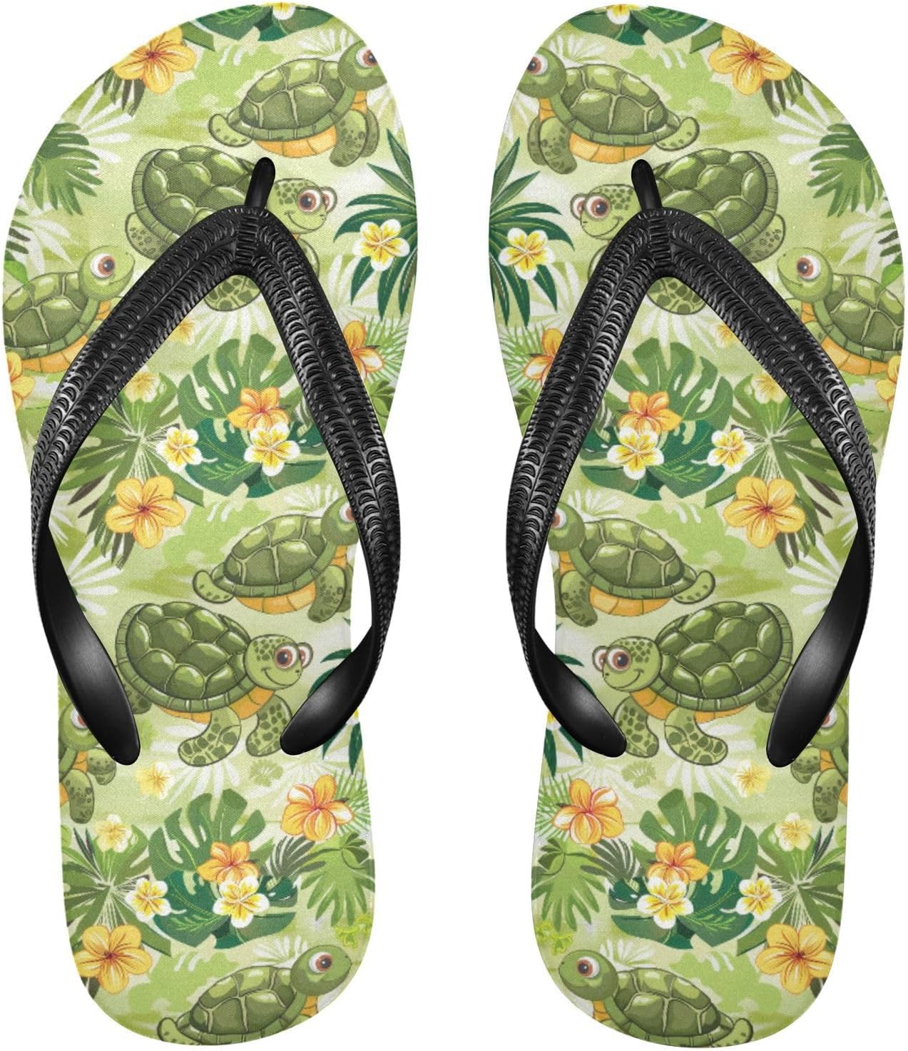 

Шлепанцы MNSRUU для женщин и мужчин, шлепанцы с черепахами, Turtles I8009