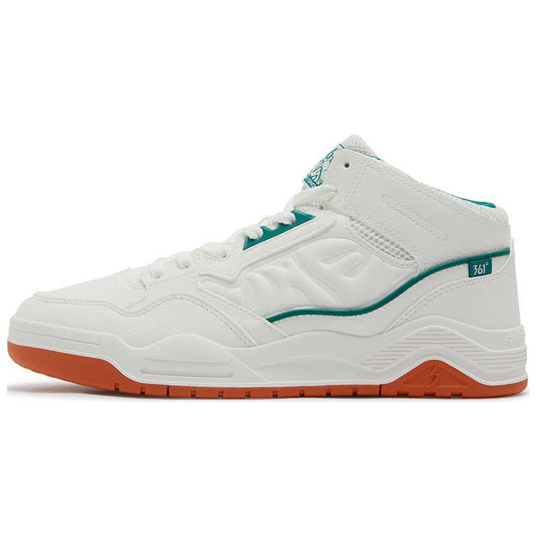 

361° Износостойкие нескользящие высокие кроссовки для скейтбординга мужские white green