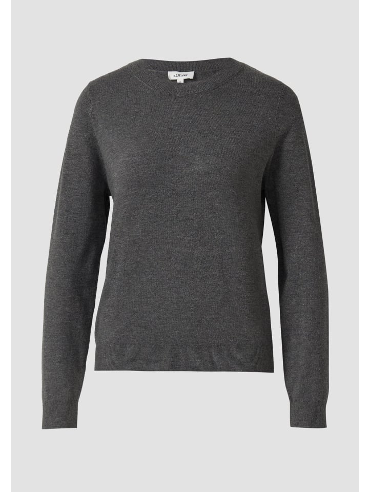 

Вязаный свитер цвета 97W3_graphite s.Oliver