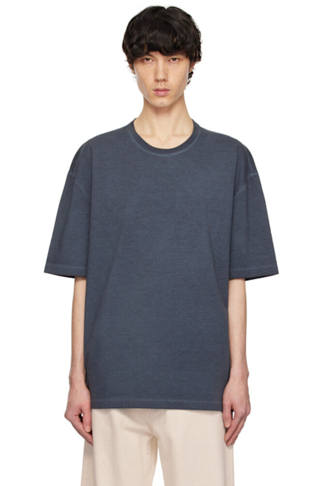 

Серая выцветшая футболка Maison Margiela