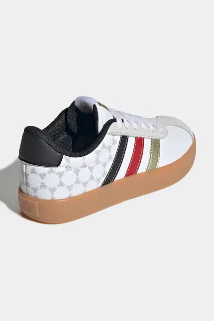 Кроссовки детские VL COURT 3.0 Adidas, белый — фото 3