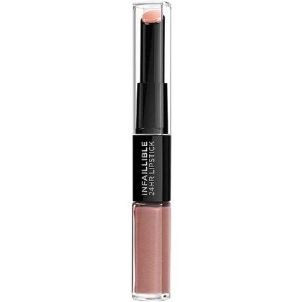 

L’Oreal Paris Infallible 24HR 2 Step Lipstick оттенок 115 Infinitely Mocha L'Oréal