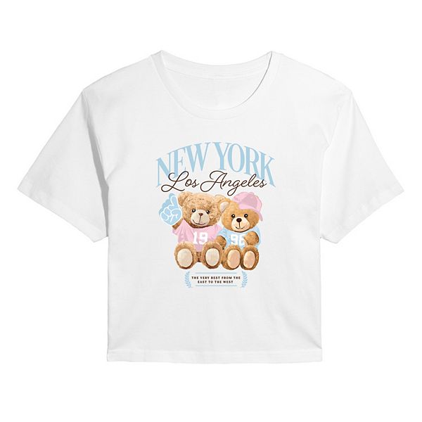 

Футболка Juniors' Teddy Bears New York & Los Angeles Licensed Character