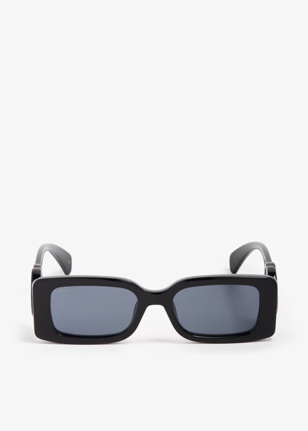 

Солнцезащитные очки Gucci Rectangular-Frame, черный