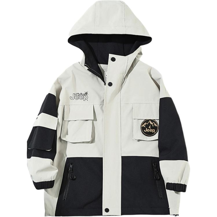 

Ветровка для подростков Jeep, черный белый