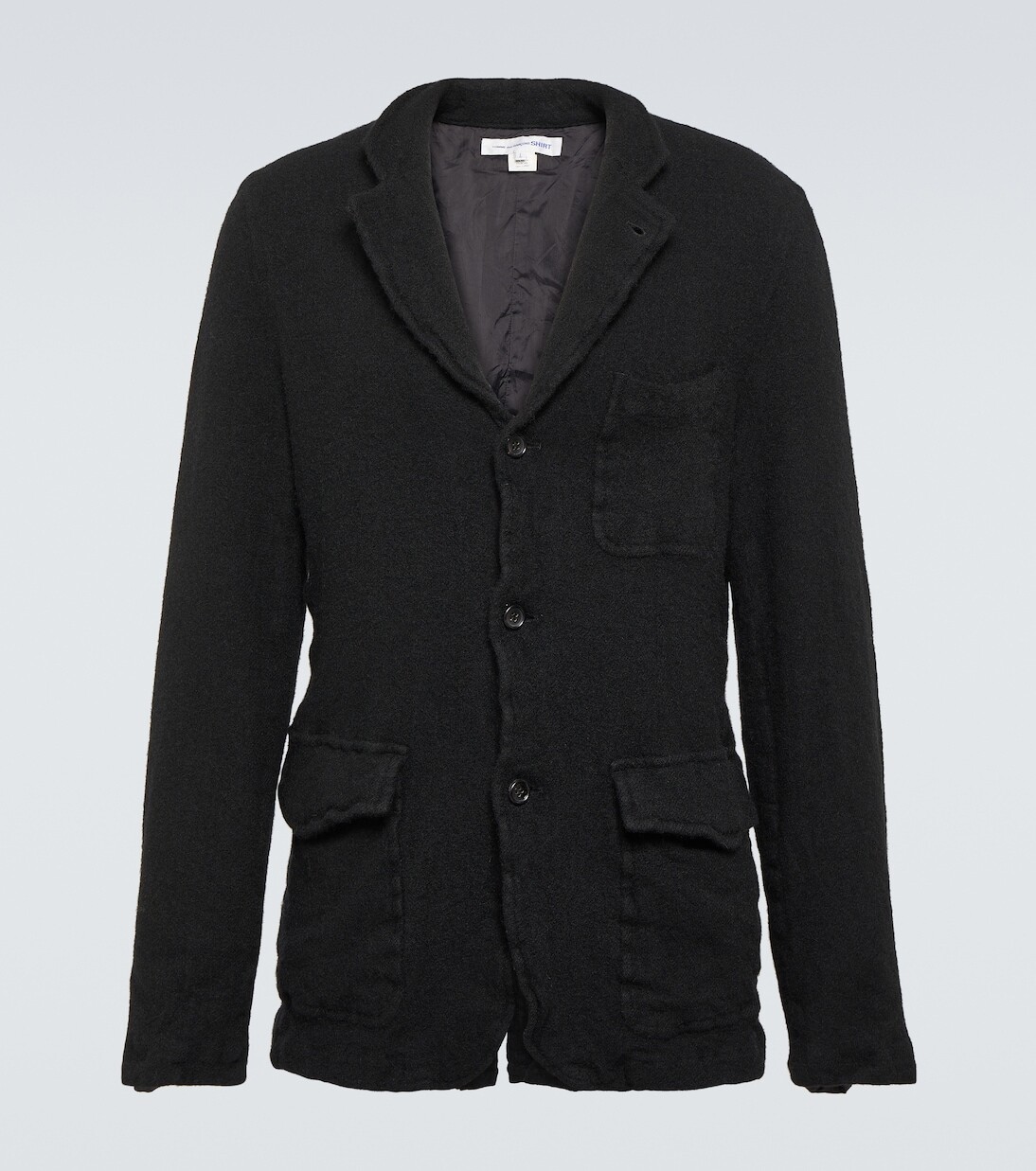 

Куртка из смесовой шерсти Comme Des Garçons Shirt, черный