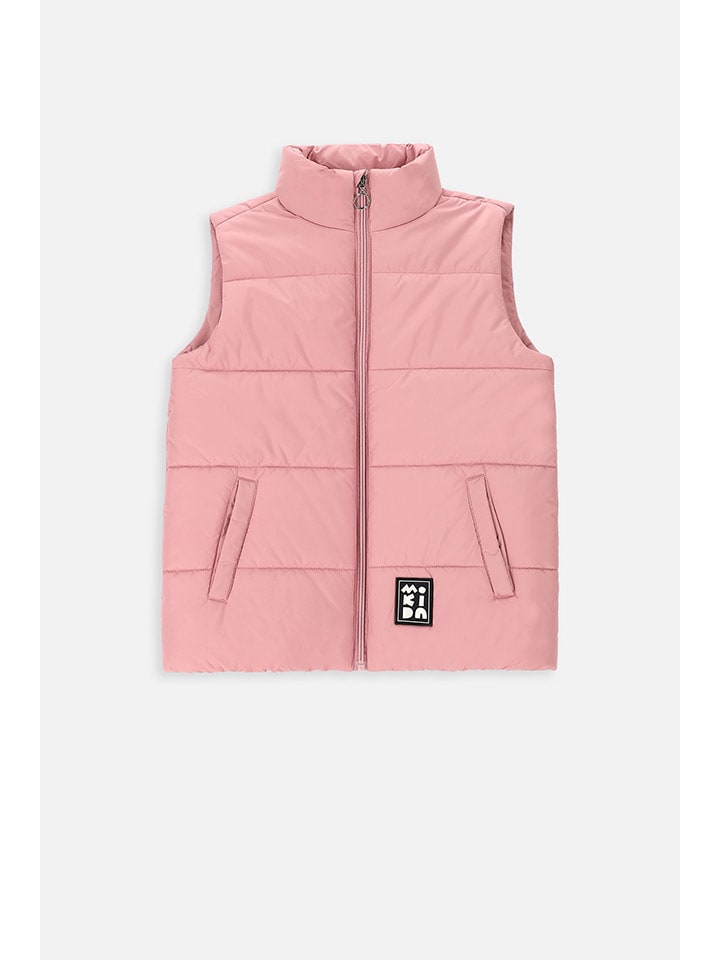 

MOKIDA Стеганый жилет розового цвета