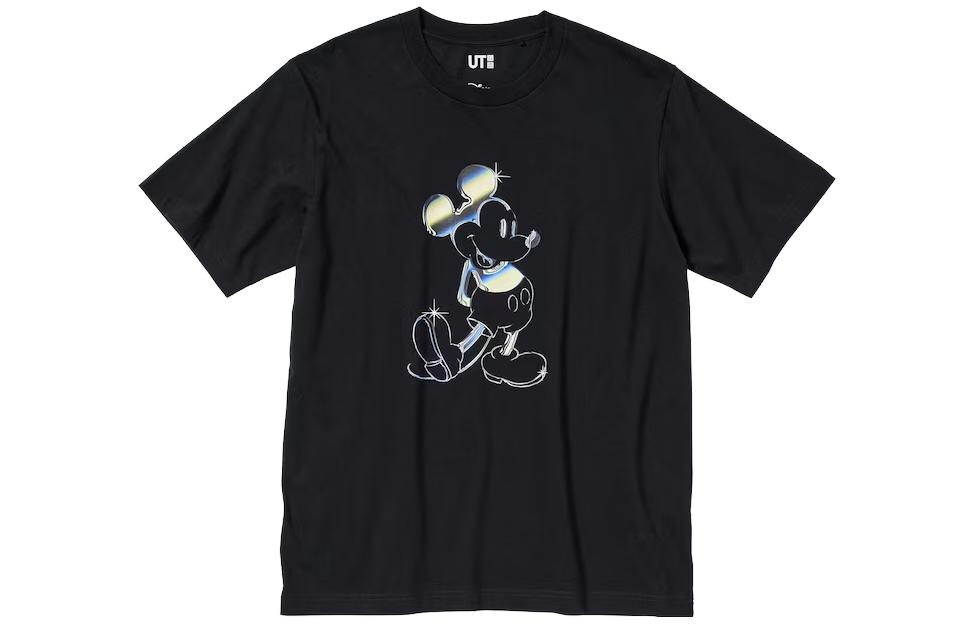 

UNIQLO Футболка унисекс, цвет Black