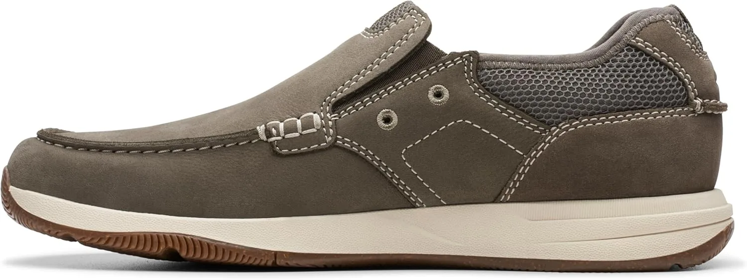 Мужские тапочки Clarks Sailview Step, серо-коричневый — фото 3