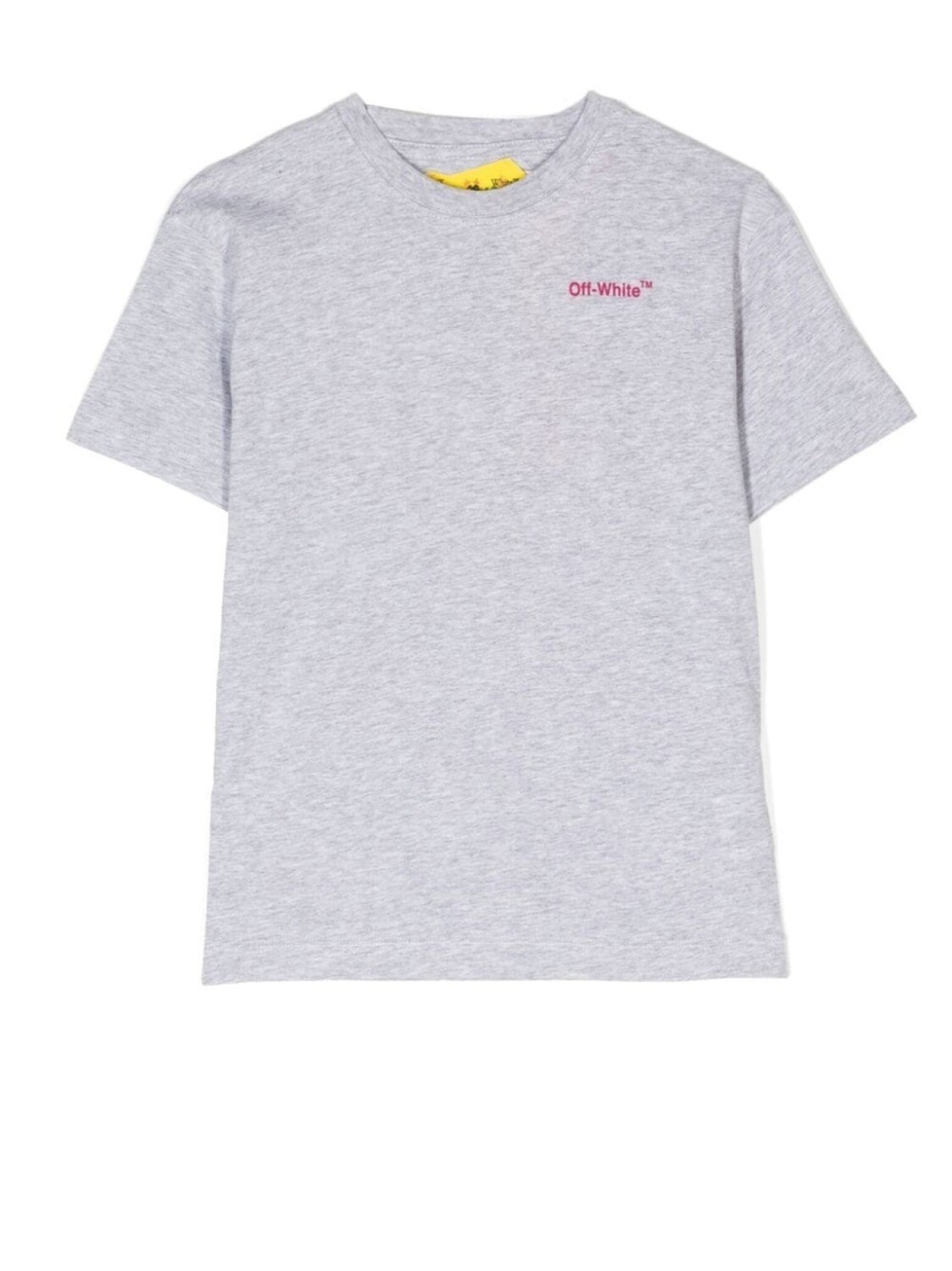 

Off-White Kids футболка с логотипом Arrows, серый