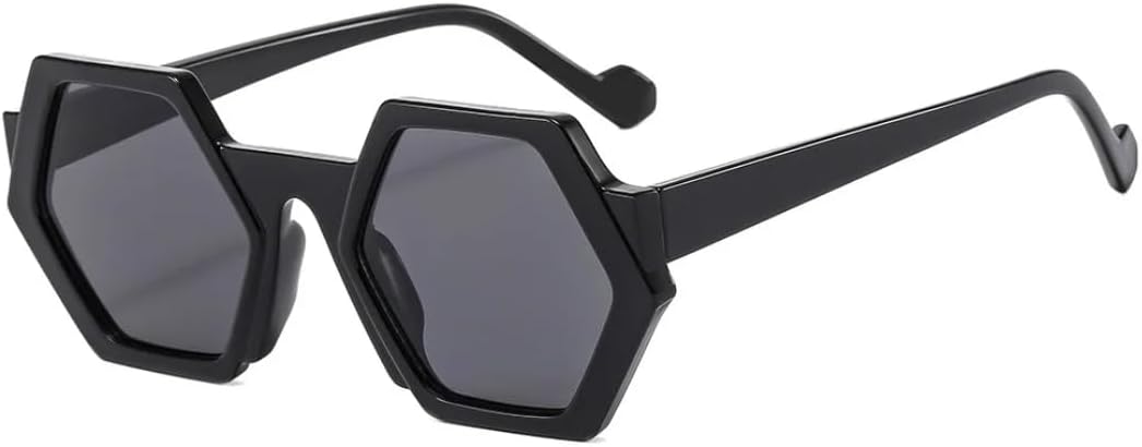 

Солнцезащитные очки для мужчин и женщин - защита UV400 - круглая оправа с леопардовым принтом и градиентной расцветкой, для занятий спортом на открытом воздухе и вождения DSVIGF, Black