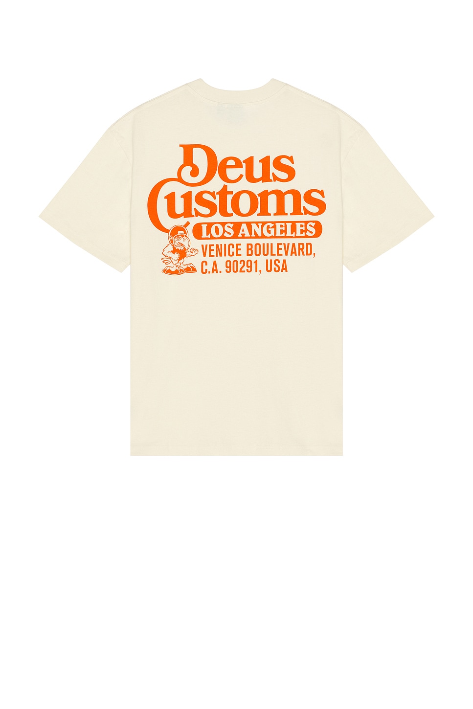 

Футболка Raptor Deus Ex Machina, dirty white