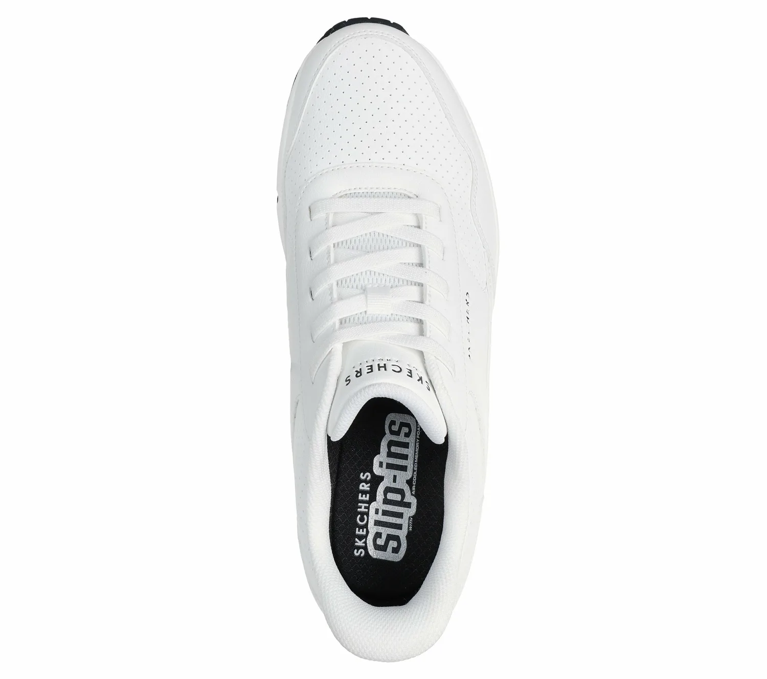 Слипоны: Uno - Banksia Lux Wide Skechers, WHT — фото 2