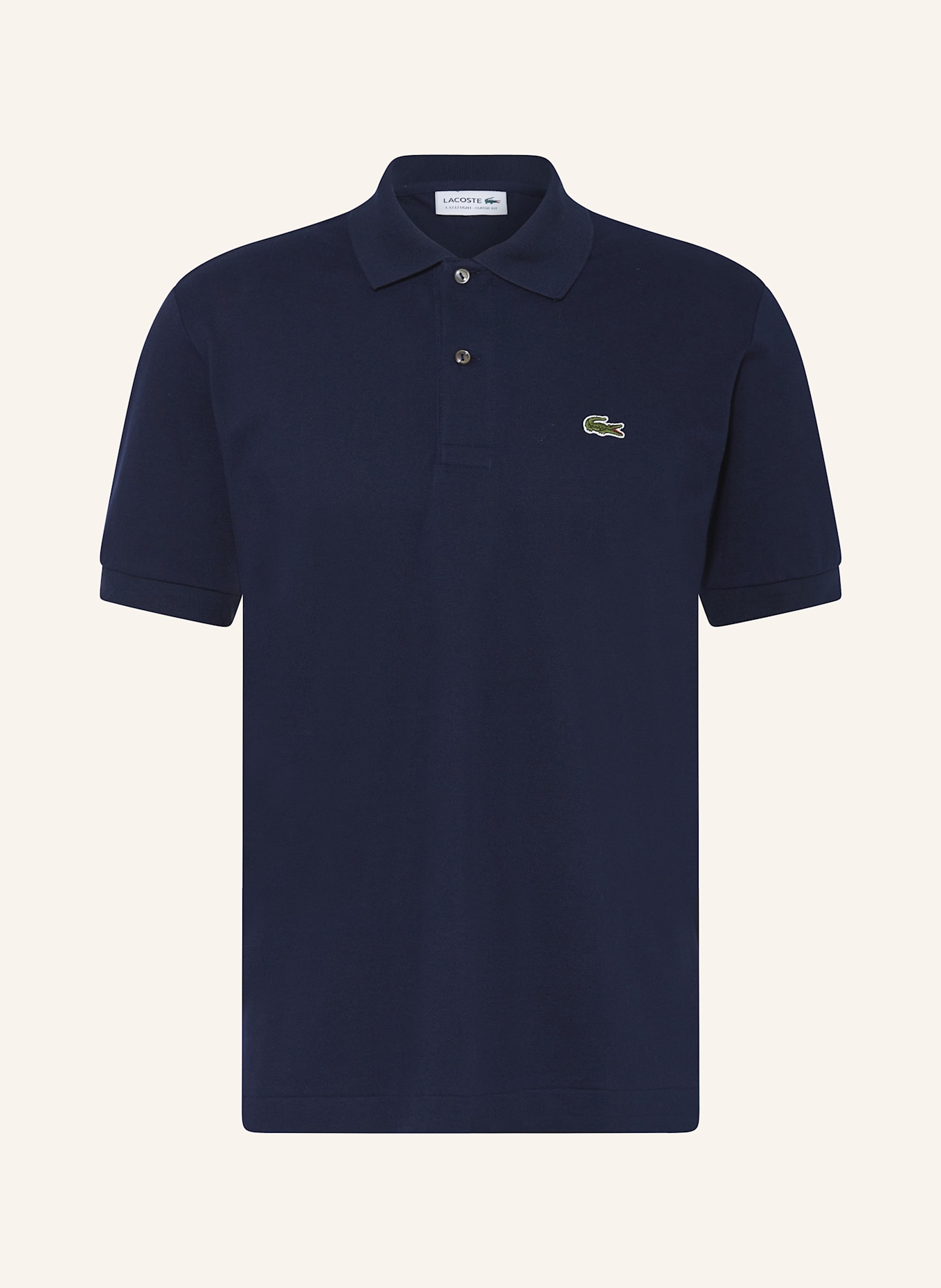 

Рубашка поло из пике Lacoste, синий