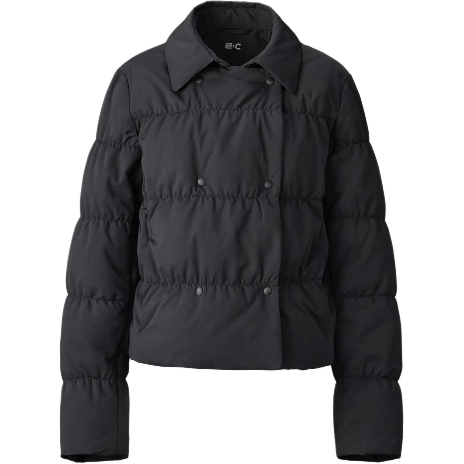 Пуховик C Collection UNIQLO черный