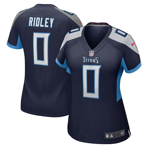 Женская игровая футболка Calvin Ridley Tennessee Titans в цвете navy Nike — фото 2