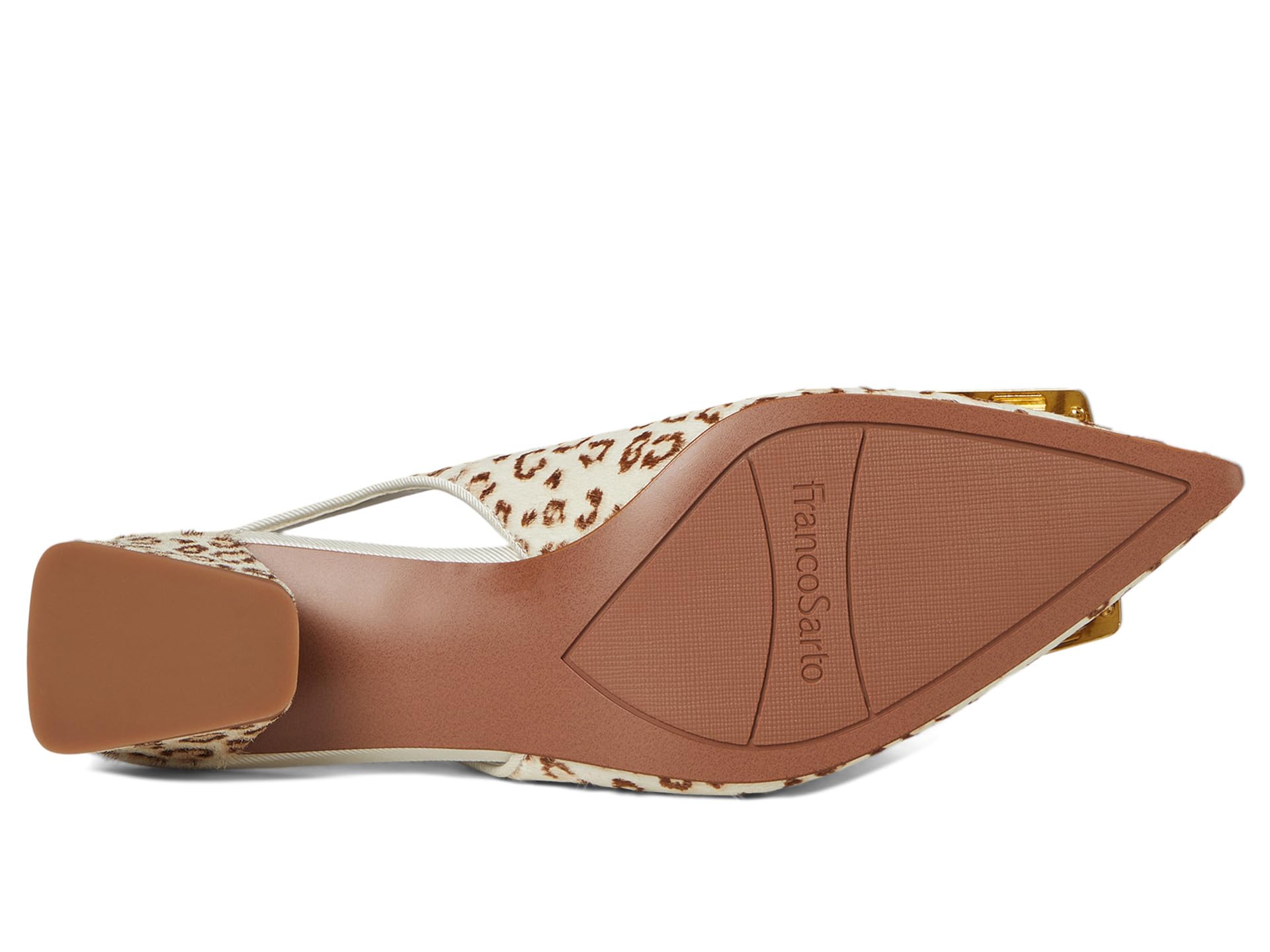 Туфли Franco Sarto Racer 5, цвет Cream White Leopard — фото 3